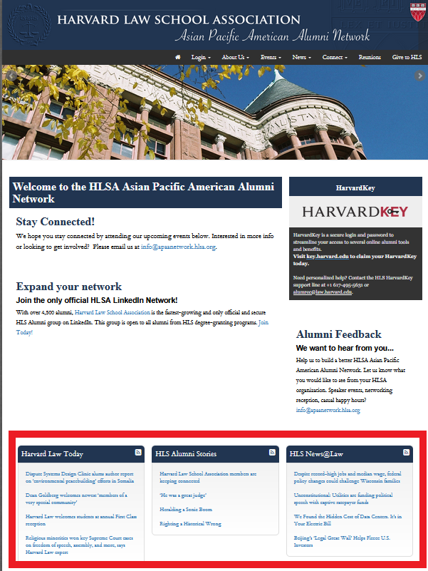 RSS feed example